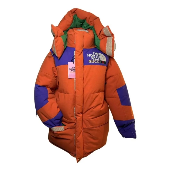 Gucci x The North Face Puffer Jacket Coat Overcoat Size S - Picture 4 of 8